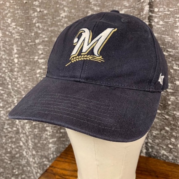 ’47 Other - Milwaukee Brewers MLB Youth Baseball Ball Cap Hat Adjustable Strapback Cotton‎